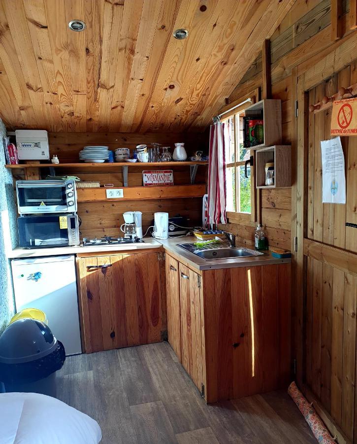 Chalet du Clos Giot Saint-Vaast-la-Hougue Exterior foto