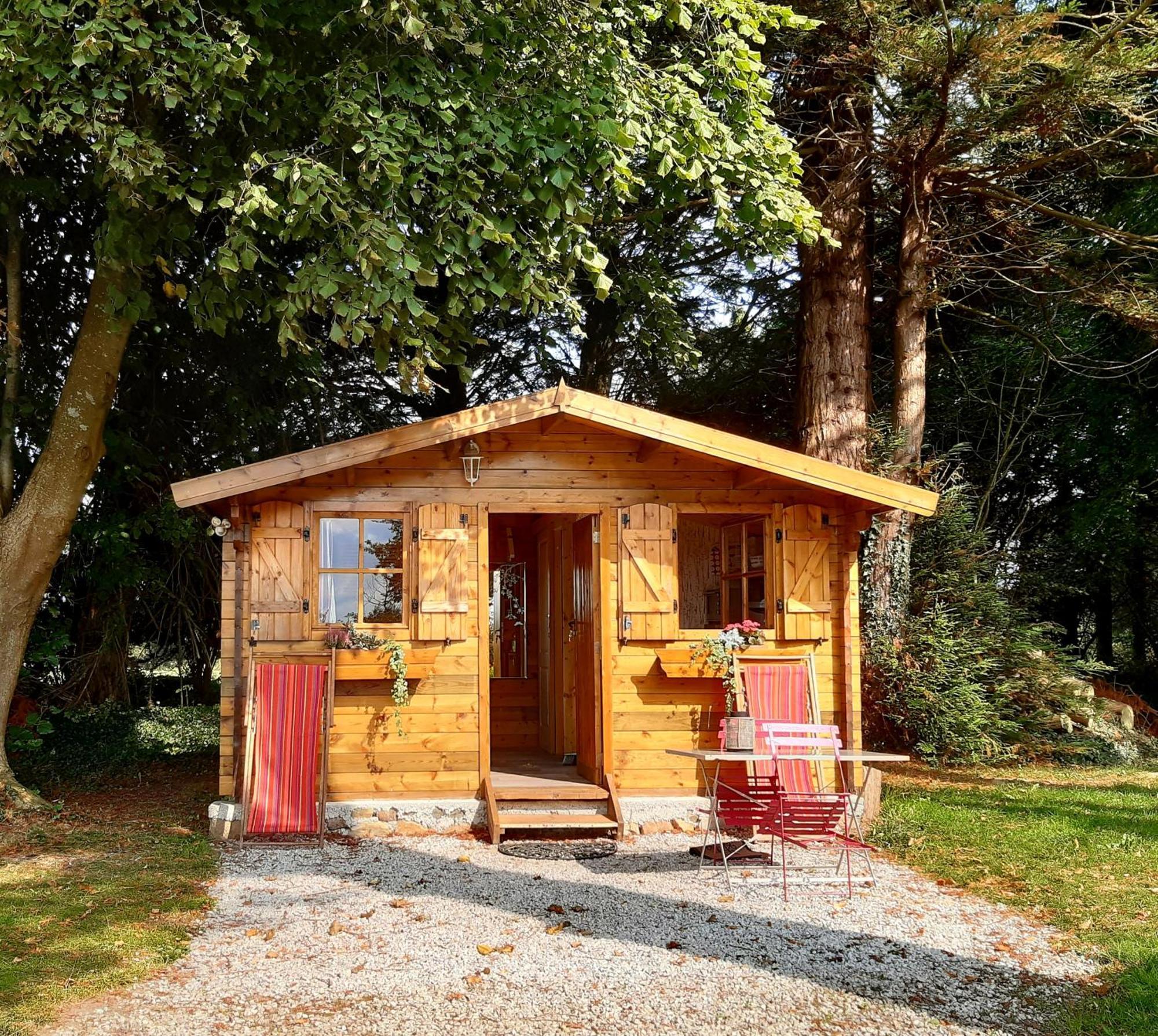 Chalet du Clos Giot Saint-Vaast-la-Hougue Exterior foto